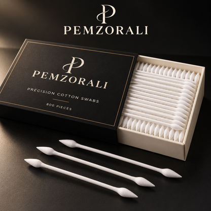 Pemzorali® Precision Pointed Cotton Swabs